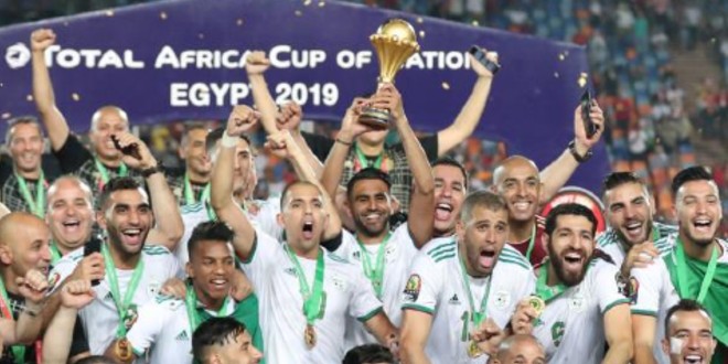 صورة فيديو-وينرز تحتفي بتتويج منتخب الجزائر بكأس إفريقيا