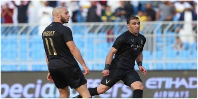 صورة حمدالله يغيب عن النصر في مباراة السد وأمرابط أساسي