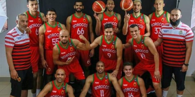 صورة المنتخب الوطني لكرة السلة يفوز في أول مباريات الأفروكان