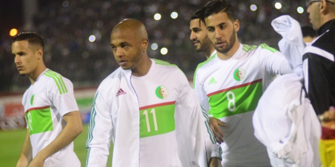 صورة نجم المنتخب الجزائري يسعى لتفادي مواجهة المغرب في ربع النهائي
