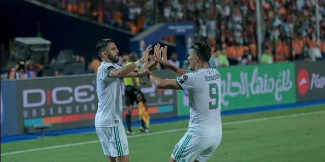 صورة أهداف مباراة الجزائر ونيجيريا – هدف عالمي لرياض محرز