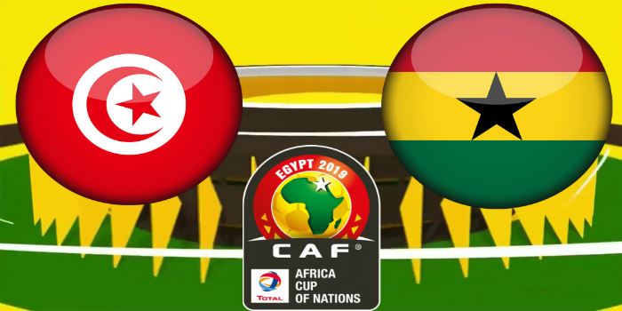 صورة البث المباشر لمباراة تونس وغانا