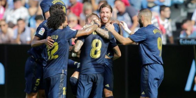 صورة فيديو-ريال مدريد يفتتح موسمه بثلاثية في مرمى سيلتا فيغو