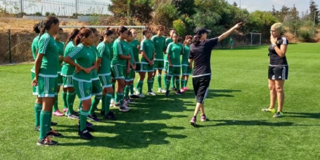 صورة المنتخب النسوي لكرة القدم يهزم منتخب الجزائر في الألعاب الإفريقية
