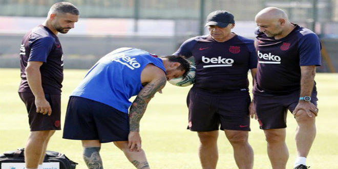 صورة فالفيردي يصدم جماهير برشلونة بسبب إصابة ميسي