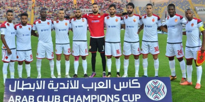 صورة تحكيم أردني لمباراة الوداد في كأس محمد السادس