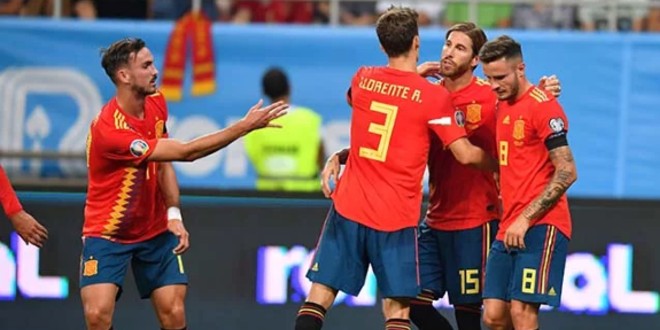 صورة إسبانيا تعود بفوز صعب أمام رومانيا في تصفيات اليورو