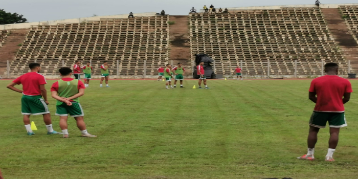 صورة الأولمبيون يخوضون آخر حصة تدريبية قبل المباراة المصيرية أمام مالي