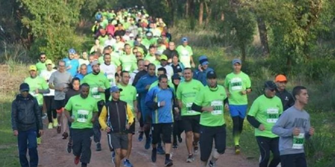صورة “الخطوة الخضراء” تجمع هواة الجري والمشي في بوسكورة