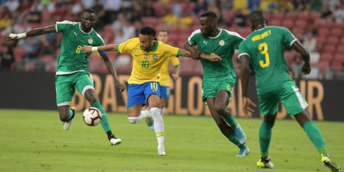 صورة السنغال تفرض التعادل على البرازيل بهدف لمثله