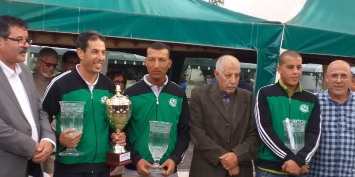 صورة سطاد المغربي يتوج بلقب البطولة الدولية للكرة الحديدية