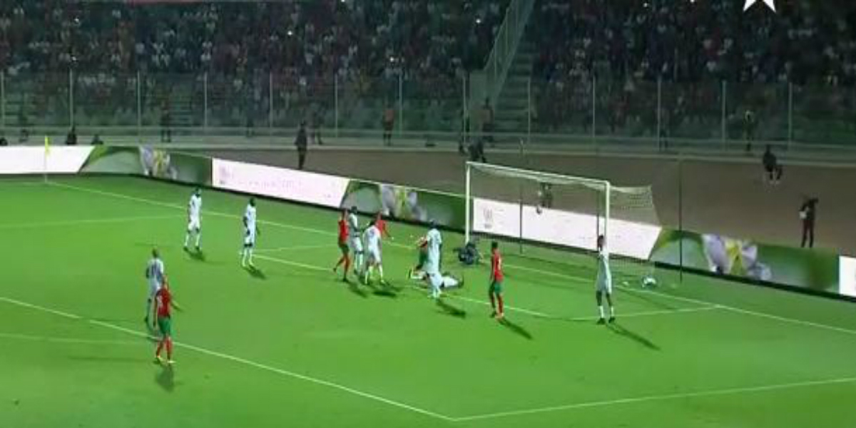 صورة فيديو- هدف المنتخب المغربي الأول أمام ليبيا