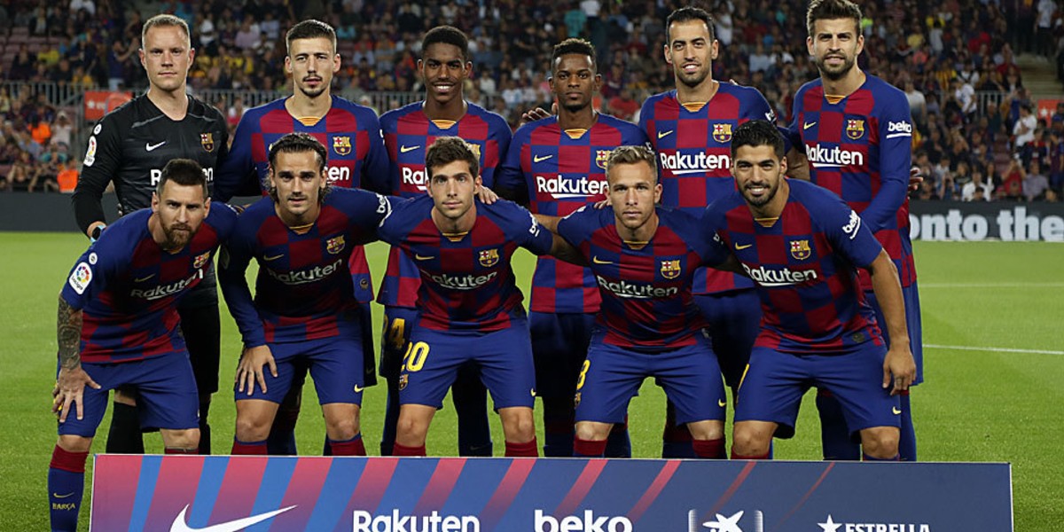 صورة غياب وازن لبرشلونة أمام انتر في دوري أبطال أوروبا