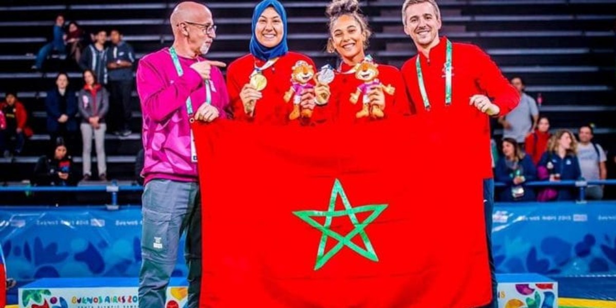صورة المغربية فاطمة الزهراء الفائزة بذهبية التايكواندو في أولمبياد الشباب 2018 ضمن المشاركين في مؤتمر الإبداع الرياضي الدولي