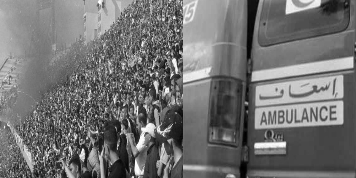 صورة مشجع لاتحاد طنجة يتعرض للدهس في طريق عودته من أكادير