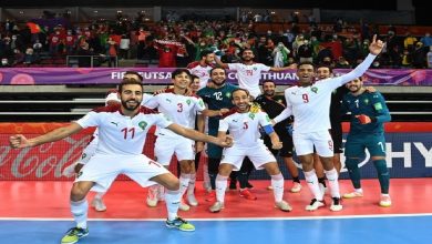 صورة المنتخب المغربي لكرة الصالات يكتب تاريخه العالمي ومباراة قوية مرتقبة في ربع نهائي المونديال