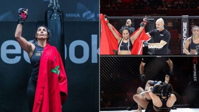 صورة المقاتلة غزلان زواق تحصد لقبا جديدا في الفنون المختلطة MMA
