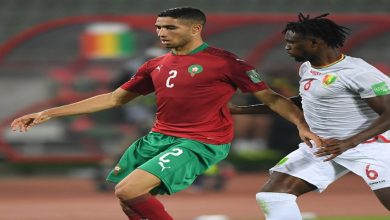 صورة تغيير “طارئ” في مباراة المغرب وغينيا