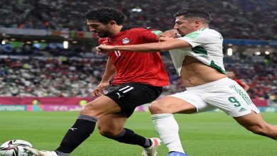صورة كأس العرب.. الجزائر تحتج على هدف المنتخب المصري