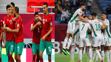 صورة ديربي “مغاربي” مرتقب بين المغرب والجزائر في ربع نهائي كأس العرب