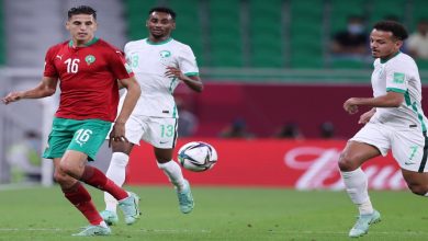 صورة المغرب يفوز على السعودية وينتظر الخاسر من مباراة مصر والجزائر في دور الربع -فيديو