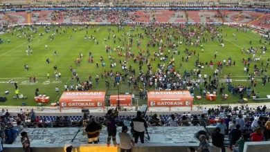 صورة كارثة في المكسيك بسبب مباراة كرة القدم -فيديو