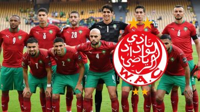 صورة نجوم المنتخب المغربي يدعمون الوداد في نهائي أبطال إفريقيا
