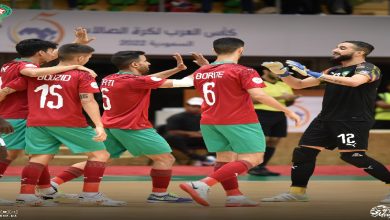 صورة قرعة سهلة للمنتخب المغربي للفوتسال في كأس العرب