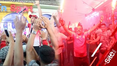 صورة وداديو سوق “القريعة” يحتفلون بالتتويج بلقب عصبة الأبطال -فيديو