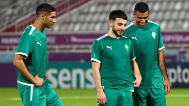 صورة المنتخب المغربي يجري حصته التدريبية الثالثة في قطر والأخيرة قبل مواجهة جورجيا