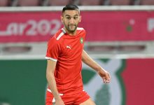 صورة حكيم زياش يتغنى بمشاركته مع المنتخب المغربي في مونديال 2022