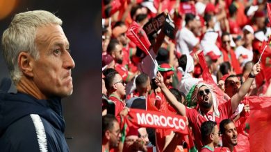 صورة مدرب فرنسا يكشف عما يخشاه من الجماهير المغربية خلال المباراة