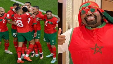 صورة المشجع “المنحوس” يطلب “إجازة” في مباراة المغرب وفرنسا -فيديو-