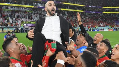 صورة المنتخب المغربي يحقق إحصائية مميزة عام 2022