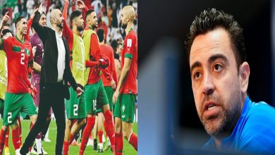 صورة تشافي يتحدث عن الانجاز التاريخي للمنتخب المغربي في كأس العالم 2022