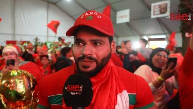 صورة مشجع عماني: “جئت خصيصا إلى المغرب لتشجيع أسود الأطلس في المونديال”