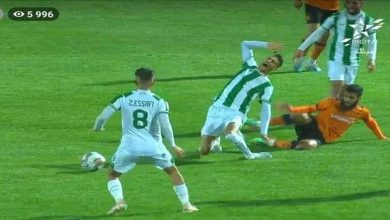 صورة بالفيديو: إصابة خطيرة للاعب حمزة أسرير