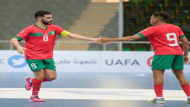 صورة البطولة العربية: المنتخب المغربي يهزم الكويت والحارس الخياري الأفضل في المباراة