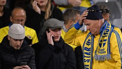صورة مقتل مشجعين يتسبب في إيقاف مباراة بلجيكا والسويد