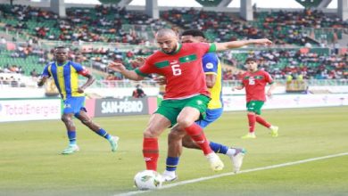 صورة حكم غابوني لمواجهة المغرب وزامبيا في كأس إفريقيا