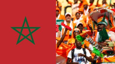 صورة بادرة طيبة من الجماهير الإيفوارية بشأن المغرب- صورة