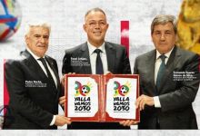 صورة فوزي لقجع يكرم اللغة العربية في البرتغال ويعد بتنظيم أفضل نسخة كأس عالم