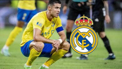 صورة رونالدو يتصل بأحد نجوم ريال مدريد لإقناعه بالانضمام إلى النصر السعودي