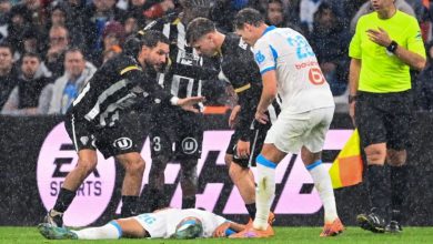 صورة وضع صحي غامض للمغربي بلال نادر ومارسيليا يوضح