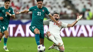 صورة في مباراة هتشكوكية.. العراق تهزم الإمارات وتتأهل إلى الملحق العالمي للمونديال