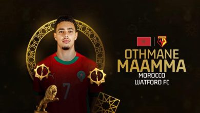 صورة معما يتوج بجائزة أفضل لاعب إفريقي شاب