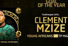 صورة كليمنت مزيزي يتوج بجائزة أفضل هدف في إفريقيا