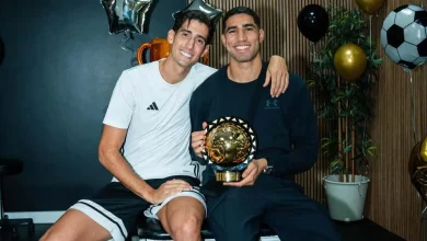 صورة مؤسسة إسبانية تتولى تجهيز أشرف حكيمي ونايف أكرد لكأس أمم إفريقيا