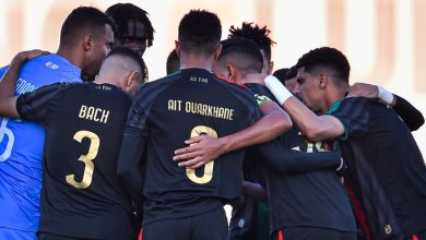 صورة تنبيه لأحد نجوم الجيش الملكي قبل مواجهة الأهلي