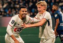 صورة حفاظ على الكرة وتحرك ثم تسجيل الهدف.. حمزة إيغامان يتألق ويقود ليل لفوز صعب- فيديو